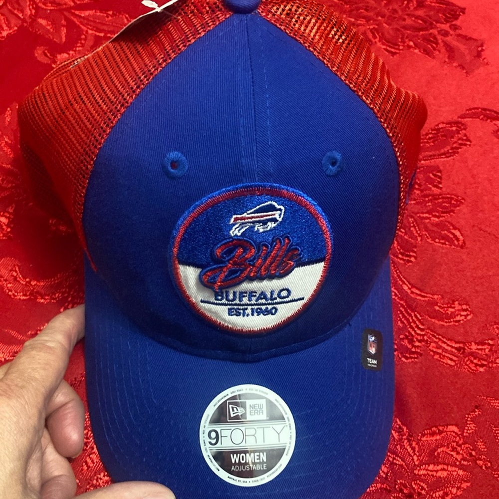 🆕🏈NFL Buffalo Bills, New Era 9Forty, Women’s Cap, Snapback Adjustable Cap